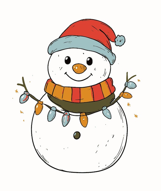 christmas element vector illustration