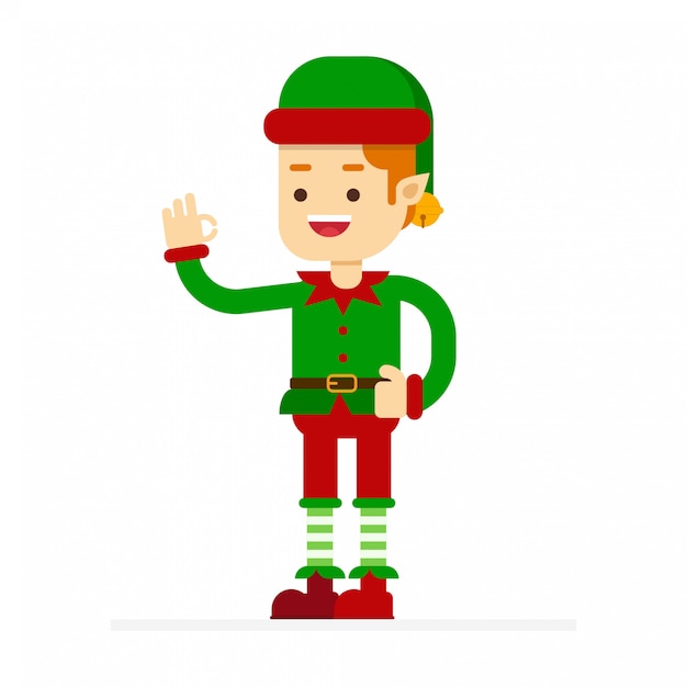 Christmas elf character,It'll be okay says