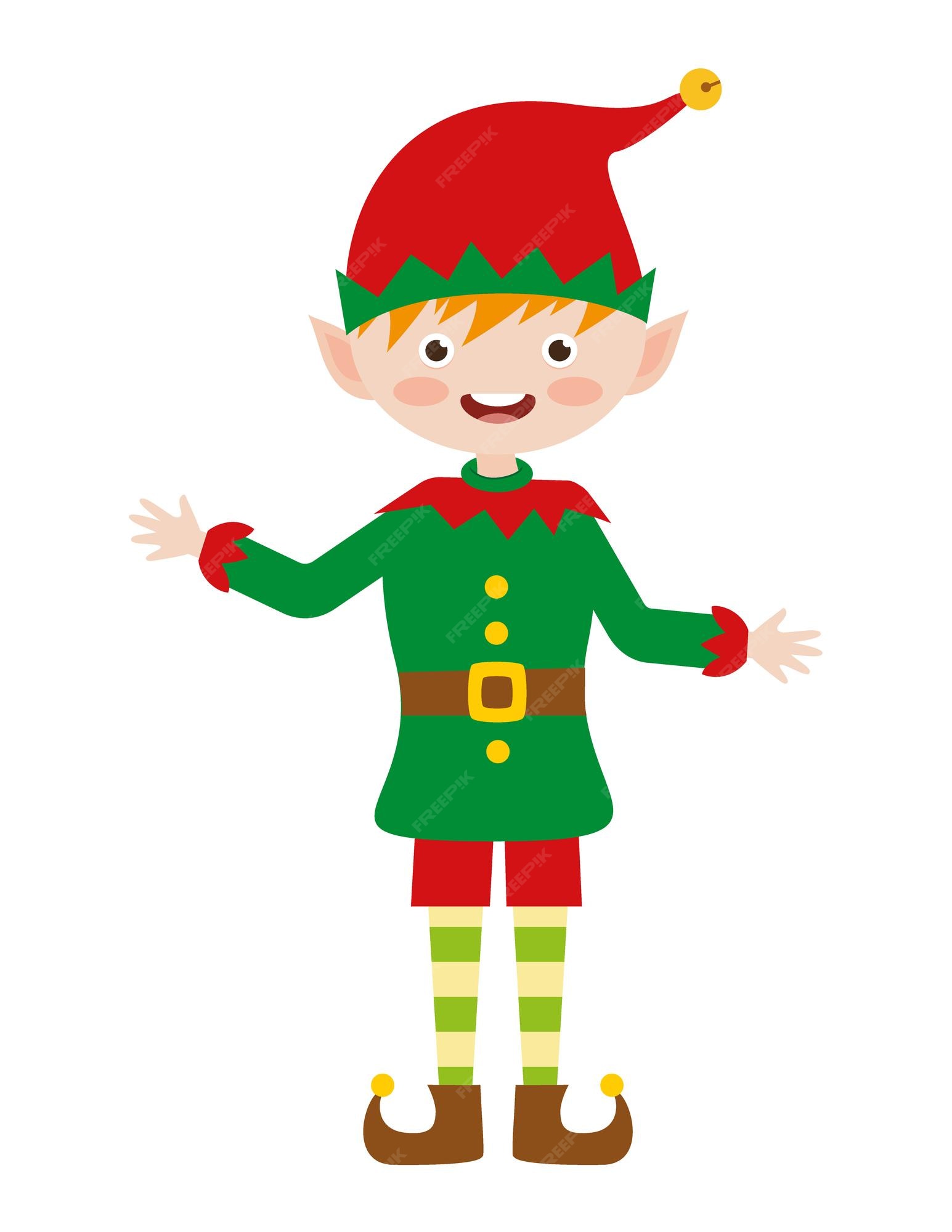 Boy Cute Elf Christmas Santa Claus Helper Teen New Year Holiday 3d Cartoon  Characters Realistic Icons Set Design Vector Stock Vector - Illustration of  design, postcard: 105704875