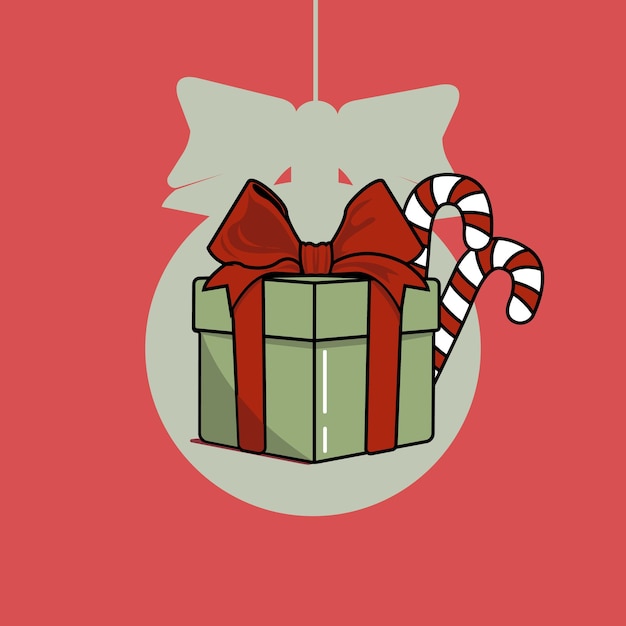 Christmas Gift Design Vector