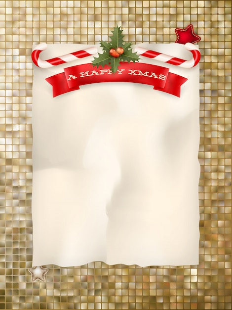 Christmas gold Background.