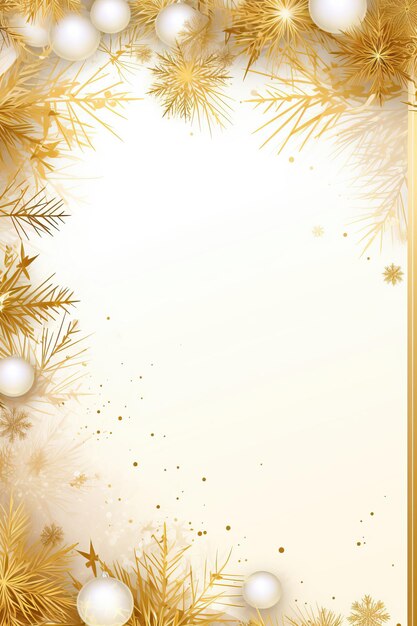 Vector christmas gold frame background without text 23 st