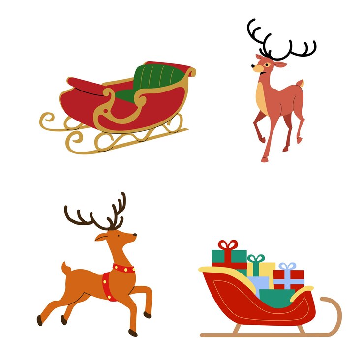 Vector クリスマスグラフィック ホリデーデコール 可愛いパーティエレメント