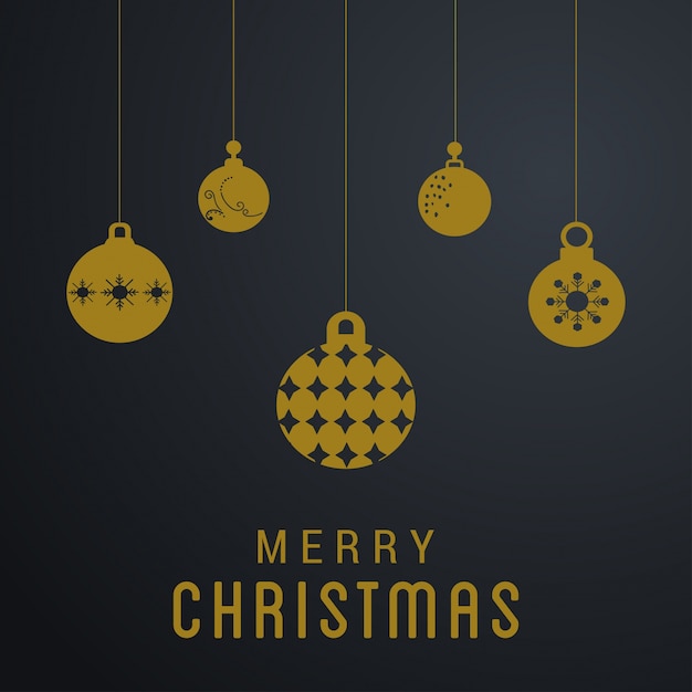 Christmas greeting card or poster design