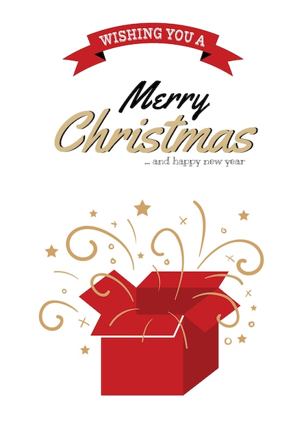 Christmas greeting card