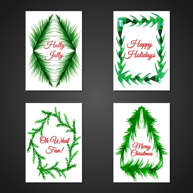 Christmas greeting cards collection