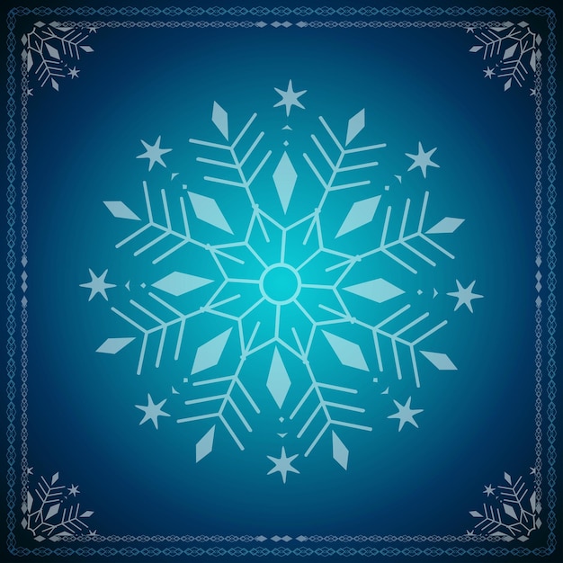 Vector christmas greeting ornamental mandala background vector