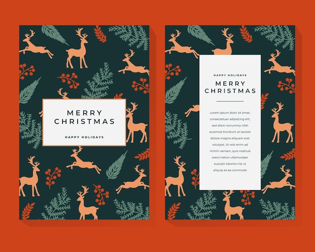 Christmas Greetings Card Design