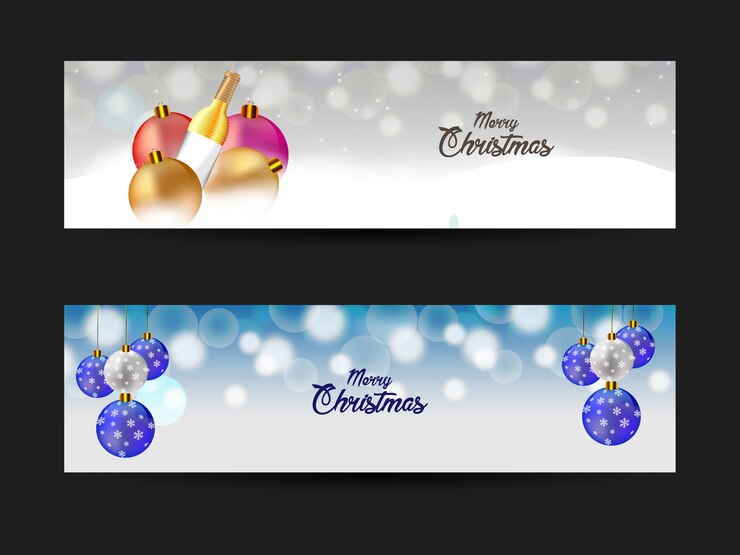 वेक्टर christmas header