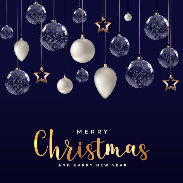 Christmas holiday party background. happy new year and merry christmas poster template. vector illustration eps10