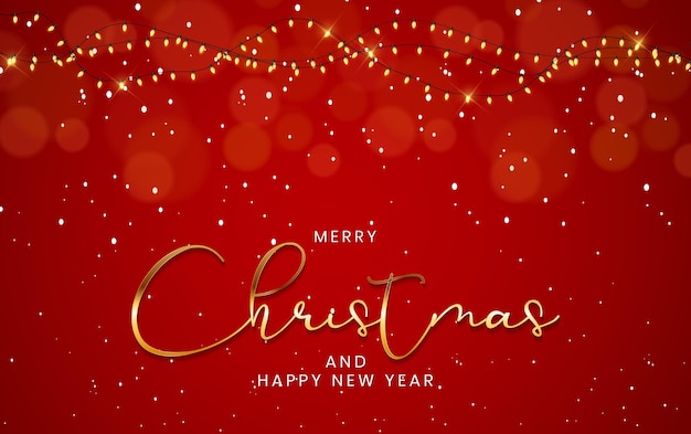 Christmas holiday party background happy new year and merry christmas poster template vector illustration