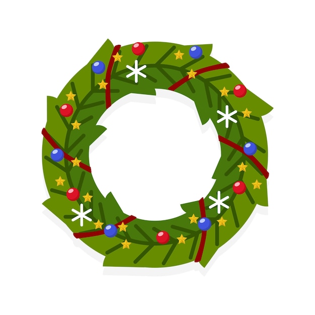 Christmas holiday wreath