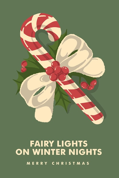 Christmas illustration vector premium