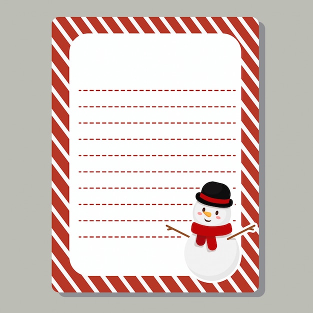 Vector christmas journaling cards