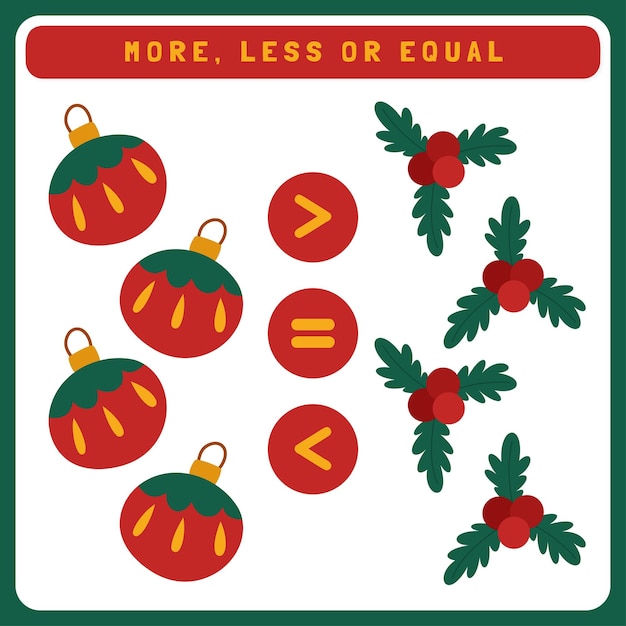 Christmas Less More Equal