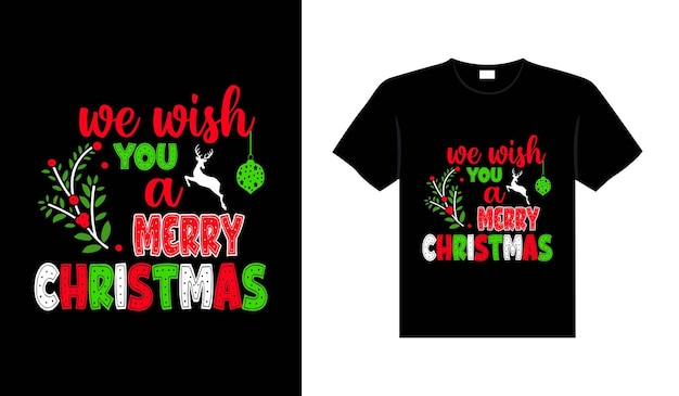クリスマス レタリング タイポグラフィ アパレル ヴィンテージ クリスマス t シャツ デザイン クリスマス商品デザイン