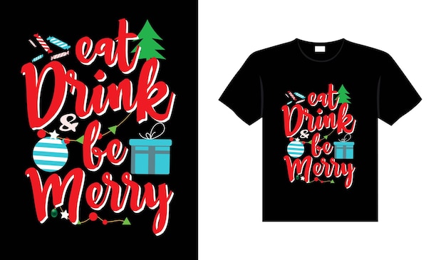 Рождественская надпись типография одежда винтажный рождественский дизайн футболки дизайн рождественских товаров