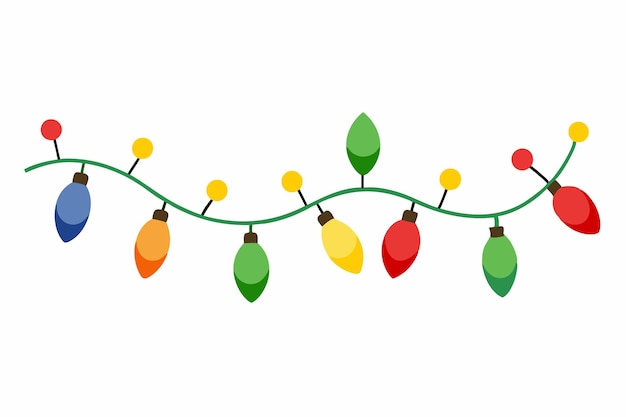 christmas light colorful string fairy light holiday festive xmas decoration