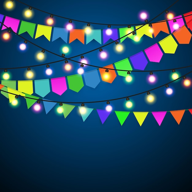 Christmas Lights Background