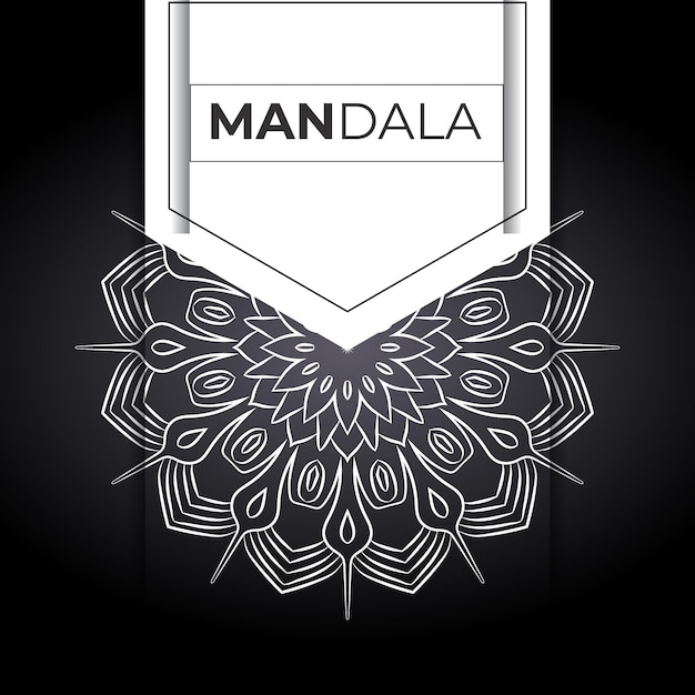 Christmas Mandala Art Design