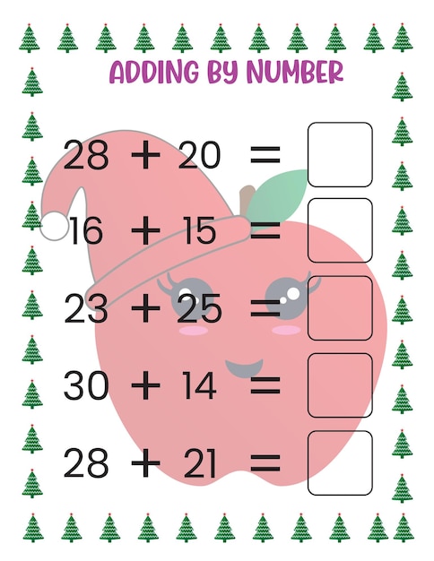 Christmas Math Activity Worksheets