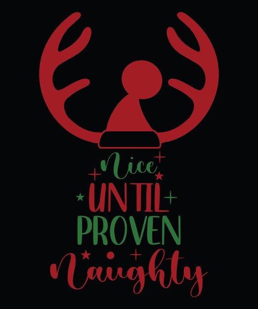 Vector christmas motivational quotes t-shirt design