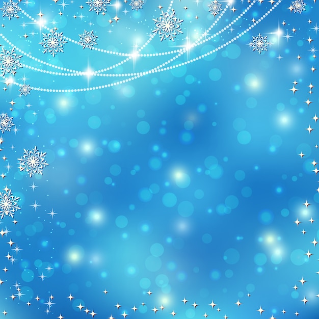 Christmas and New Year background