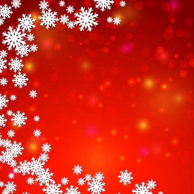 Free Photo | Merry christmas red background