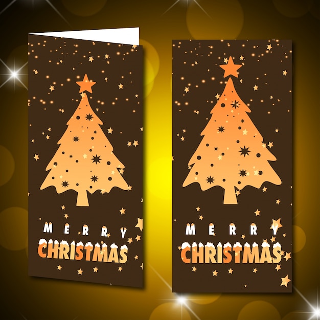 Christmas and New Year baner with xmas