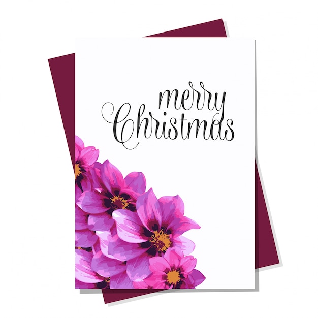 Christmas and new year greeting  card