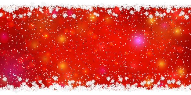 Christmas and New Year luxury vector background with light effects