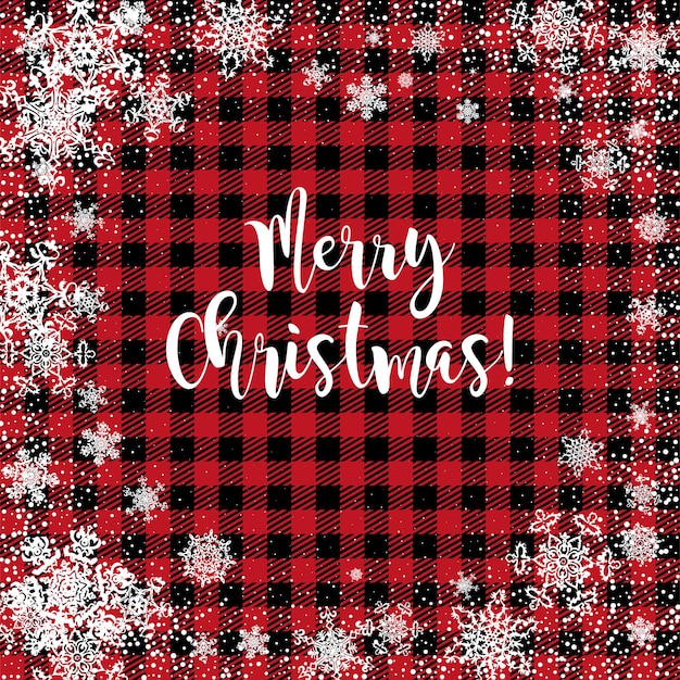 Christmas and New Year pattern at Buffalo Plaid Festive background for design and print esp10