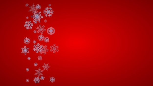 Christmas and New Year snowflakes