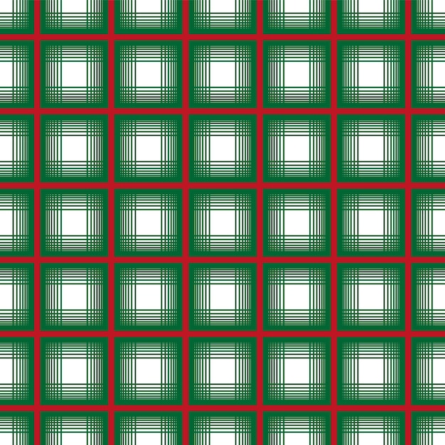 크리스마스와 새해 타탄 체크 무늬. 빨간색과 녹색 케이지의 스코틀랜드 패턴입니다. 스코틀랜드 케이지. 전통적인 스코틀랜드 체크 무늬 배경입니다. 원활한 패브릭 질감입니다. 벡터 일러스트 레이 션