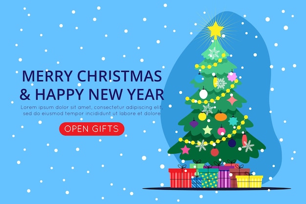 Hãy chiêm ngưỡng cây thông Noel lung linh ánh đèn vàng rực rỡ. Cành lá xanh tươi kết hợp cùng những chi tiết trang trí tinh tế sẽ khiến cho không gian của bạn tràn ngập không khí lễ hội.