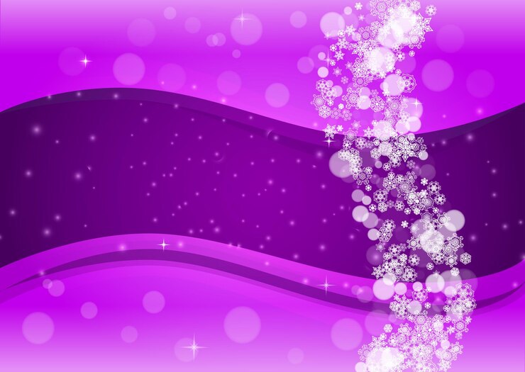 वेक्टर christmas and new year ultra violet snowflakes