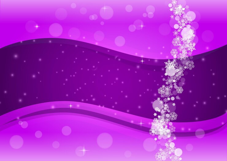 वेक्टर christmas and new year ultra violet snowflakes