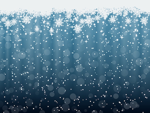 Vector christmas and new year vector background