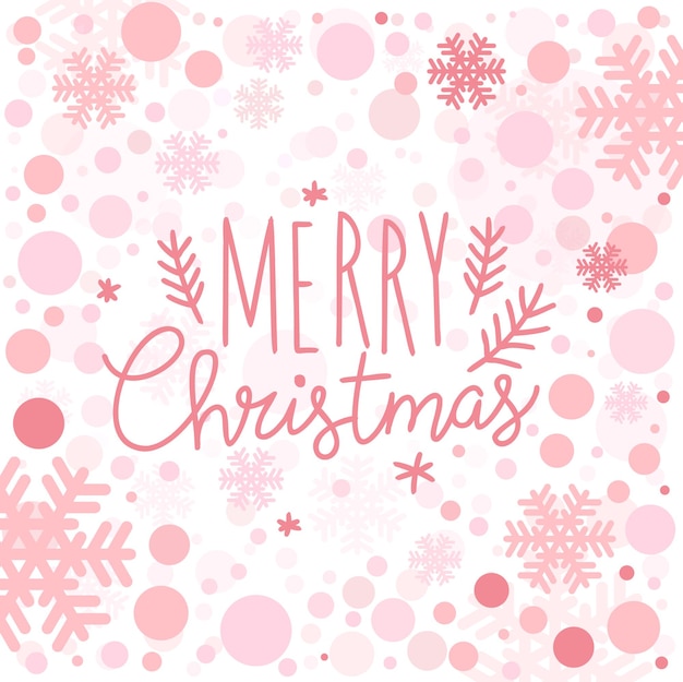 Christmas and new year vector template