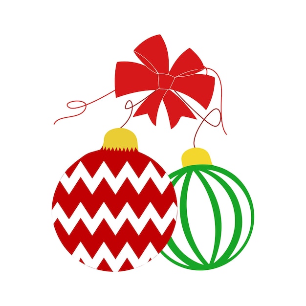 Vector christmas ornament illustration