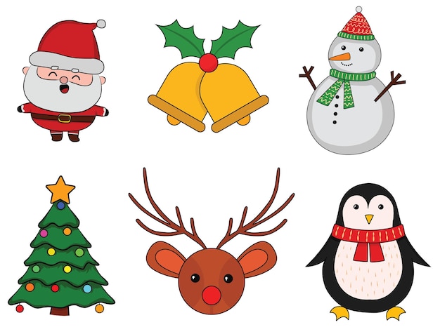 Vector christmas pack