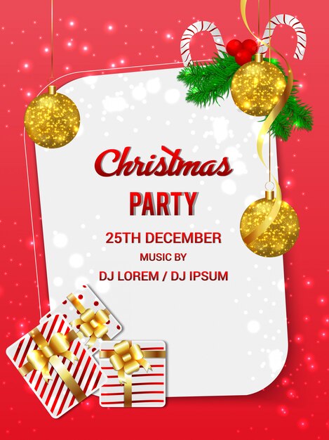 Christmas Party Flyer