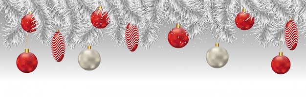 Christmas party header or banner