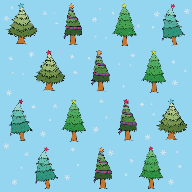 Christmas pattern background