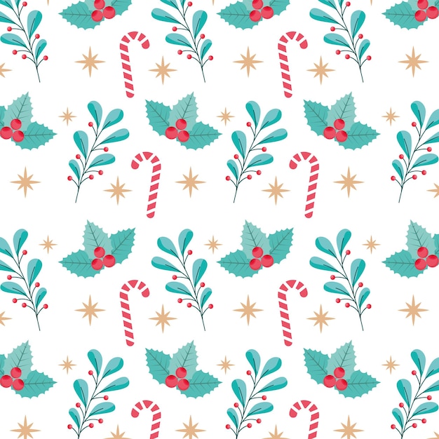 Christmas pattern background