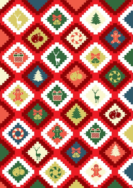 Christmas pattern design