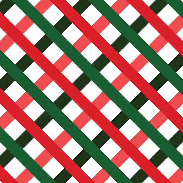 Vector christmas pattern simple retro geometric