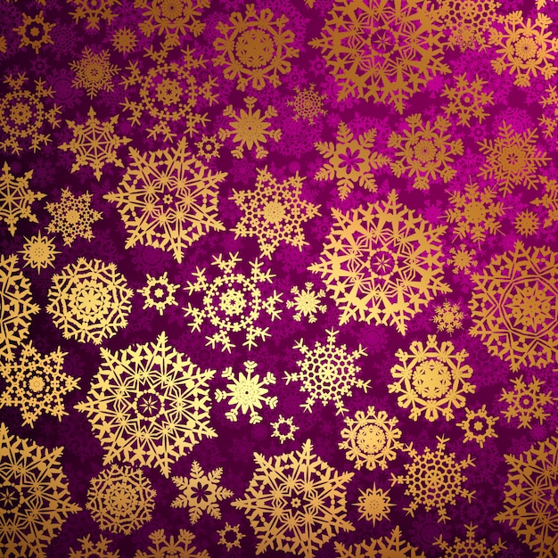 Christmas pattern snowflake background.