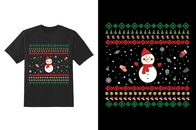 ベクトル クリスマス シャツ デザイン ベクトル