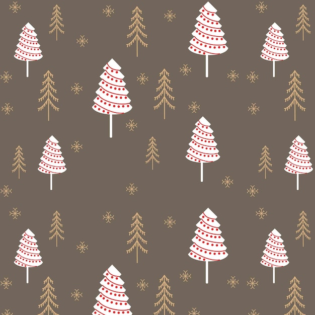 Vector christmas pattern